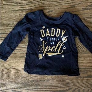 Halloween long sleeve shirt 12-18 months